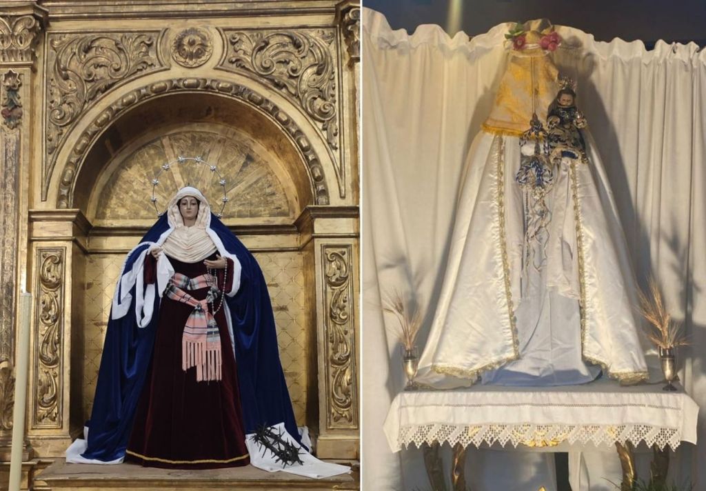 Los restos de la Virgen calcinada en Almadén acabaron expuestos en una vivienda particular